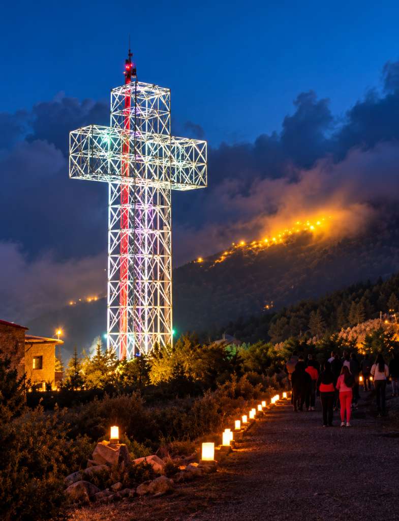 Cross of All Nations & Mar Youssef Chapel