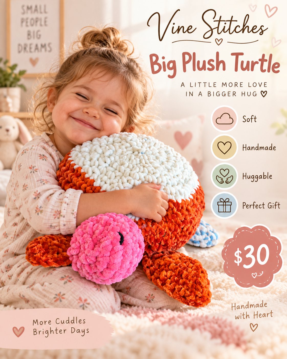 Big Plush Turtle