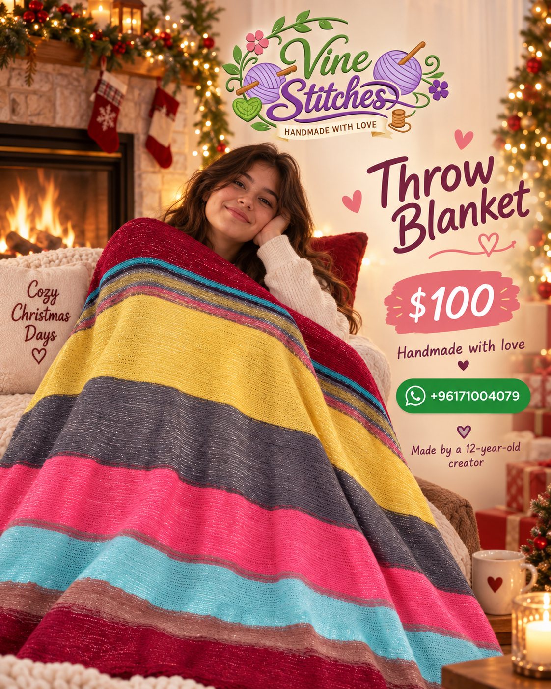 Christmas Throw Blanket