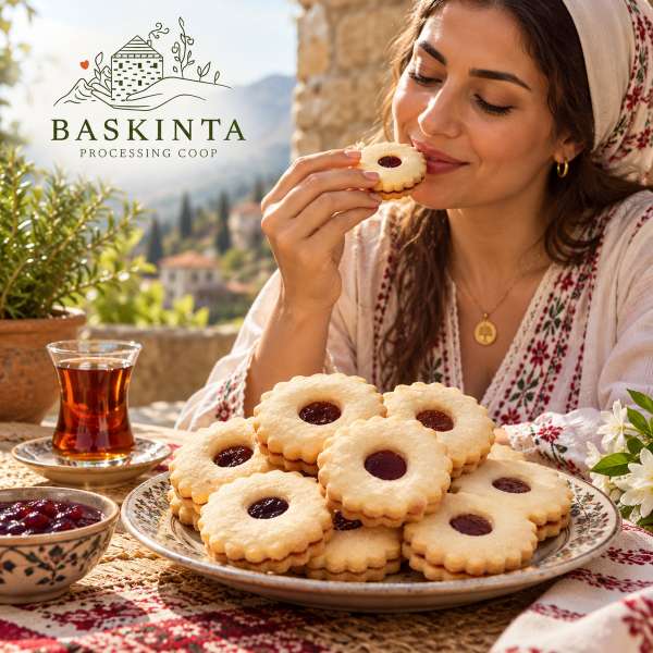 Jam-Filled Sablé Biscuits