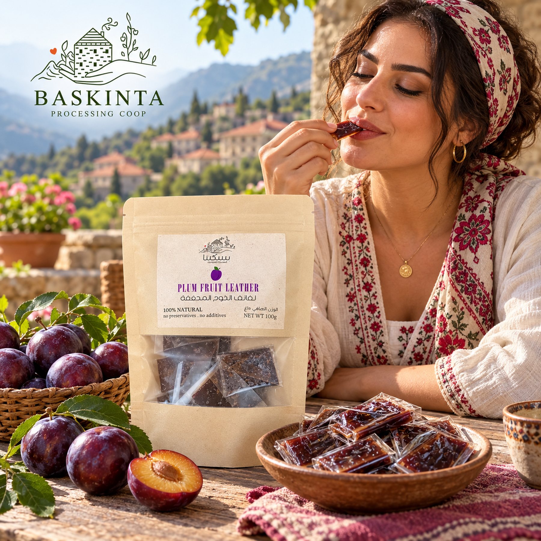 Plum Fruit Leather